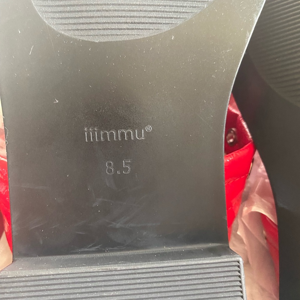 Buckle Ballet Block Flats - Picture 7 of 8